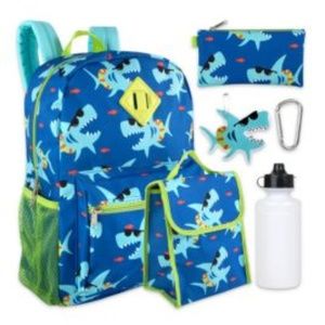 Shark Backpack and Accessories